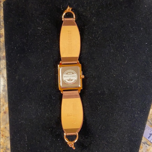 Charles Latour pink w leather band watch NIB - Picture 11 of 16